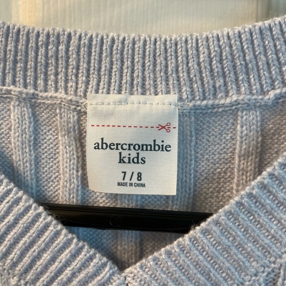 Abercrombie Kids Light Blue Vest - Picture 3 of 5